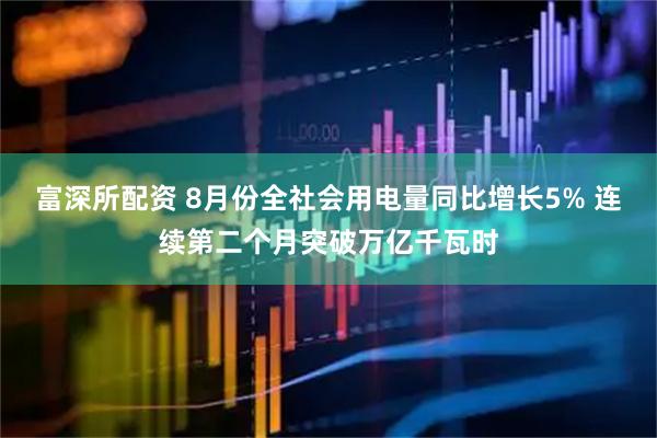 富深所配资 8月份全社会用电量同比增长5% 连续第二个月突破万亿千瓦时