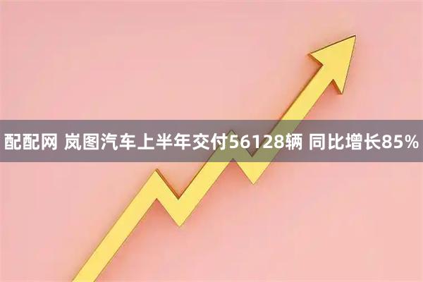 配配网 岚图汽车上半年交付56128辆 同比增长85%